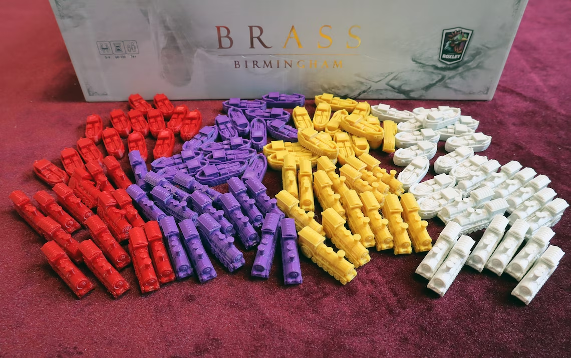 3D Printed Upgrade Kit for Brass Birmingham and Brass Lancashire (112 pieces)